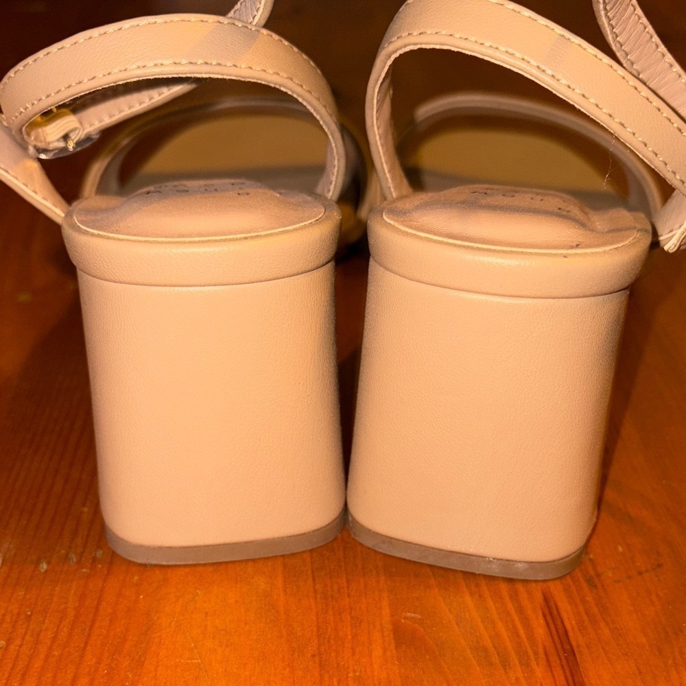 A New Day Women's Beige Strap Sandals - Picture 5 of 6